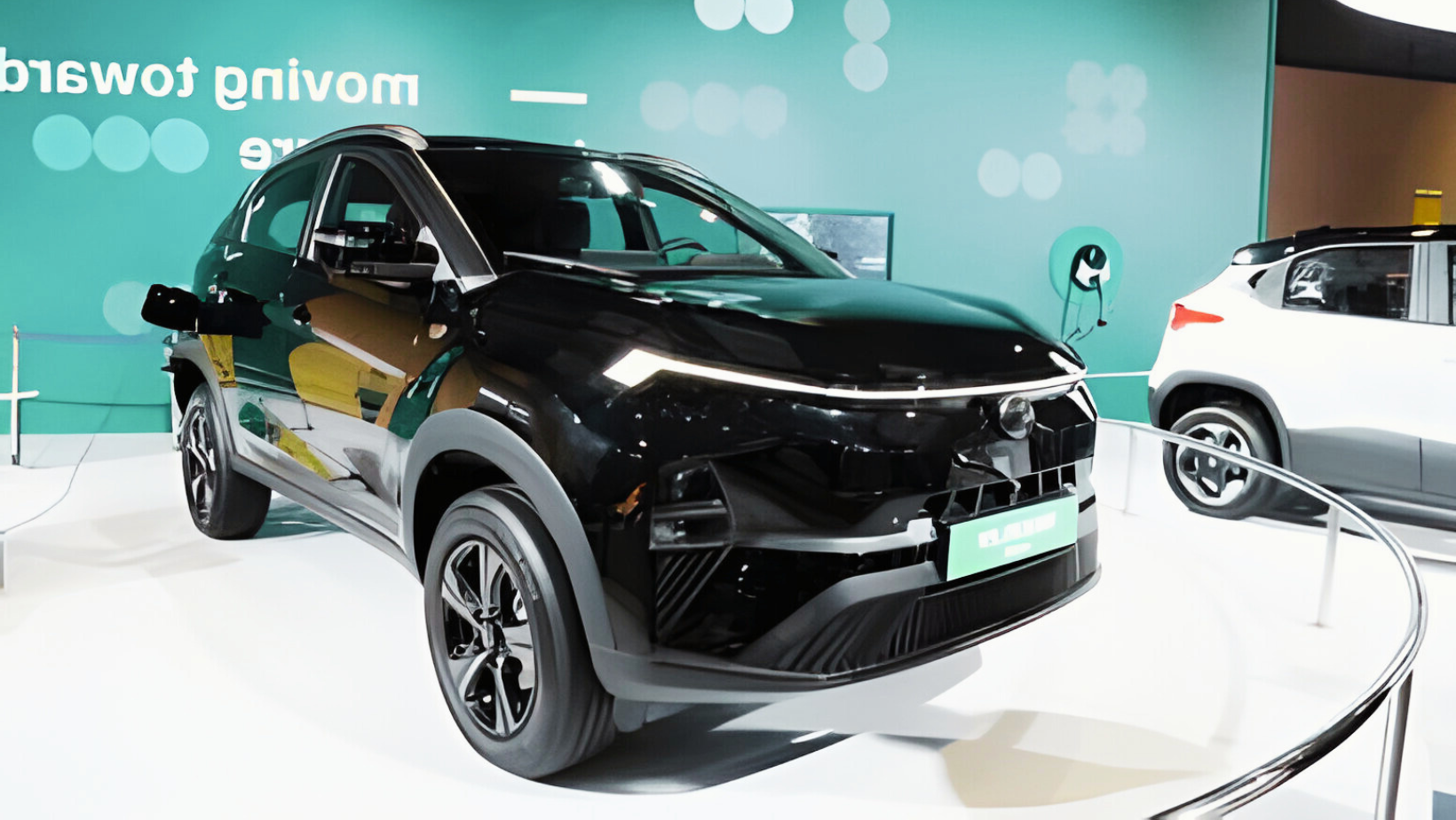 Tata Nexon EV at Bharat Mobility Show 2024